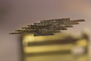 Alternative view of Monarch Z Clip to show the fluting used to maximize the surface area for adhesives.