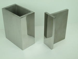 Polished Sharp Corner Stainless