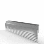 Aluminum Z Clip Kit, Rails, 2 Inch Z Clips & Mounting Hardware Included