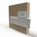 Aluminum Z Clip Kit, Rails, 2 Inch Z Clips & Mounting Hardware Included