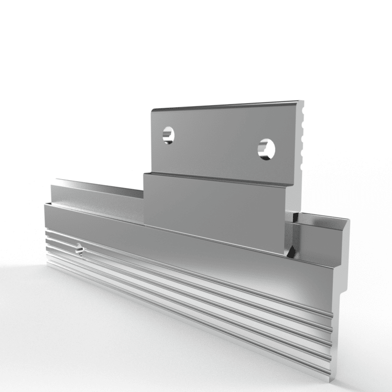 Aluminum Z Clip Kit, Rails, 2 Inch Z Clips & Mounting Hardware Included