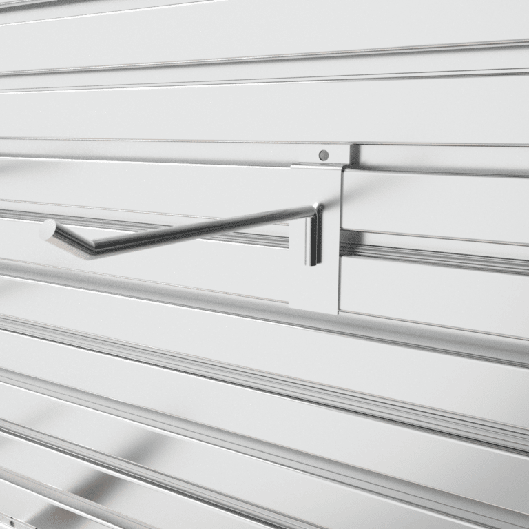 Only Hangers Commercial Deluxe Slatwall Hooks, 8