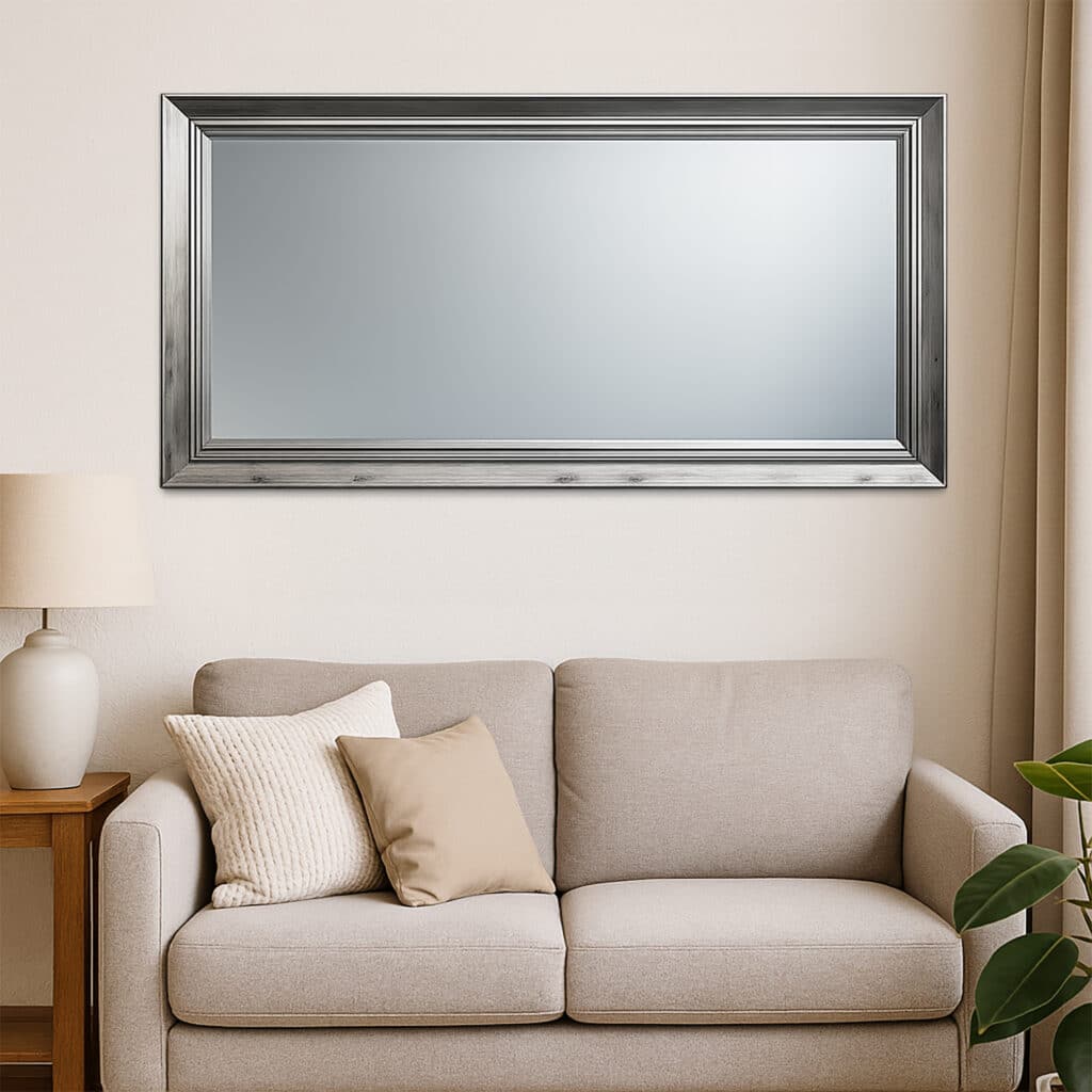 Aluminum Snap-Fit Zero-Lift Mounting Kit, Flush Wall Hanging System with Rails & Hardware, 3/8 Inch Projection – MSNAP-KIT