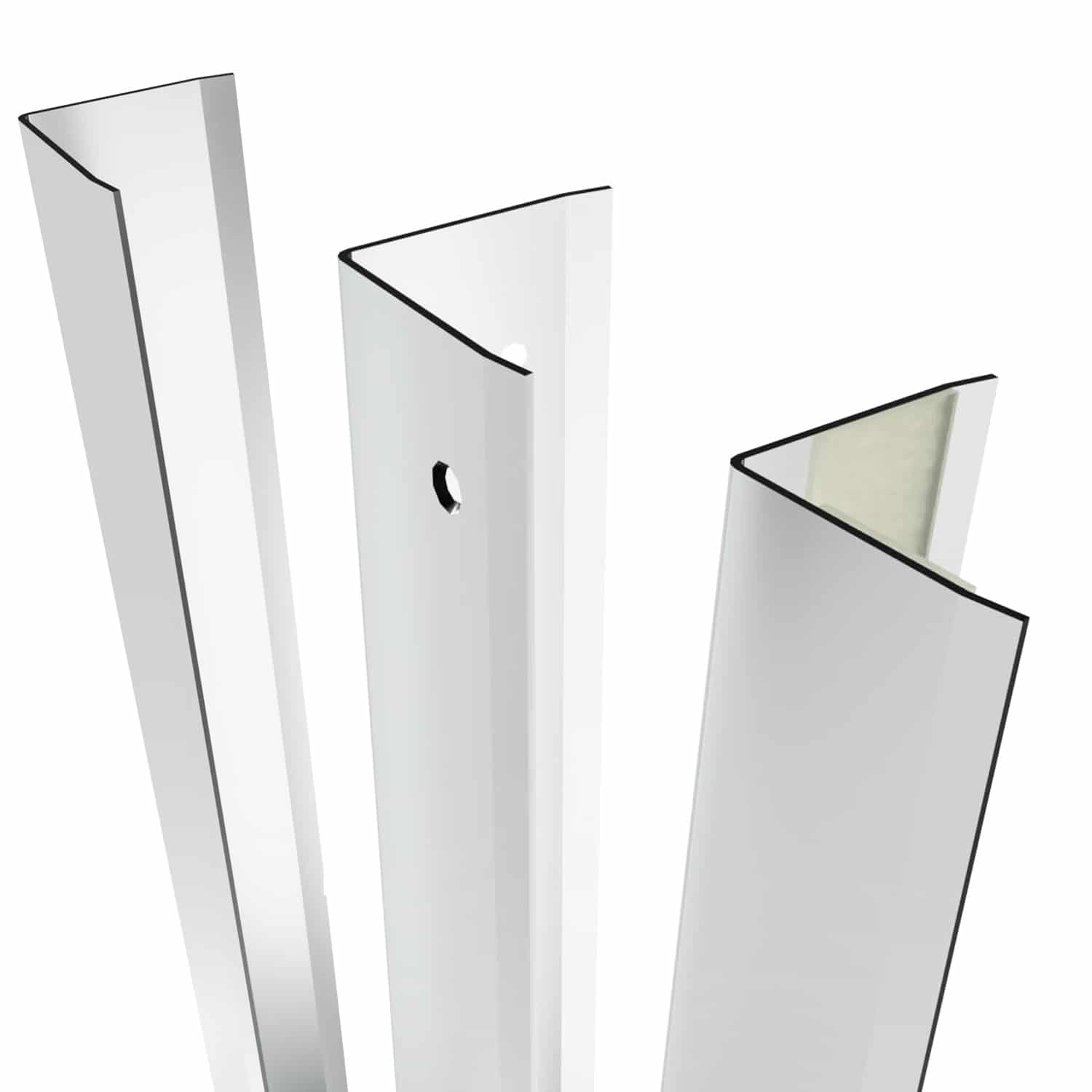 Stainless Steel Corner Guards with 10° Correction Bends