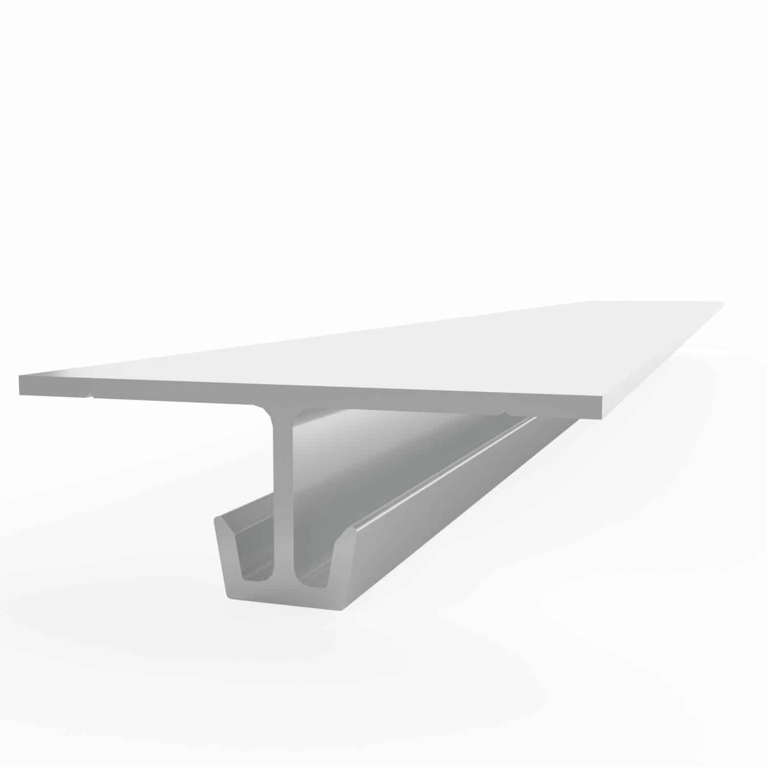 Interior Ceiling Panel System, Aluminum Rails, 7/8 Inch Projection, 3/16 Inch Lift-Off, MCPS - Ceiling Rail