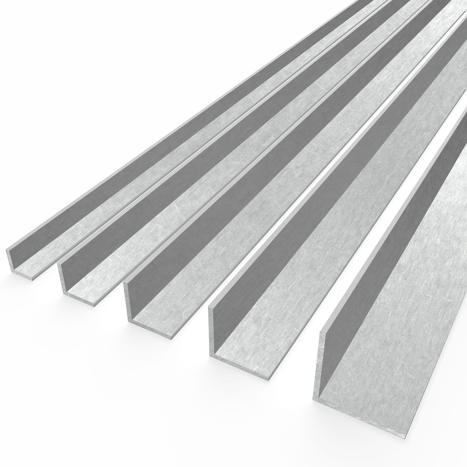 Architectural Aluminum Angles – Mill Finish 6063-T6 Alloy Profiles for Trim, Framing & Millwork