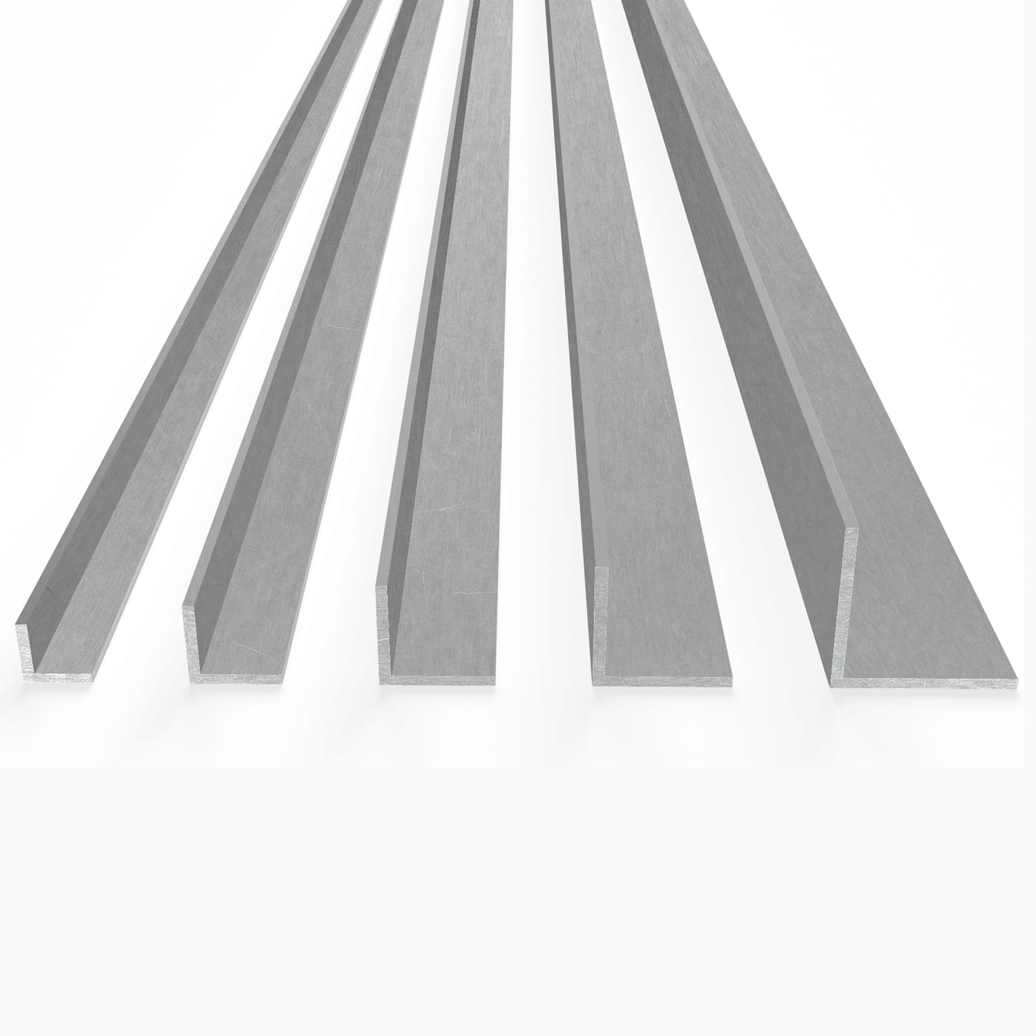 Architectural Aluminum Angles – Mill Finish 6063-T6 Alloy Profiles for Trim, Framing & Millwork