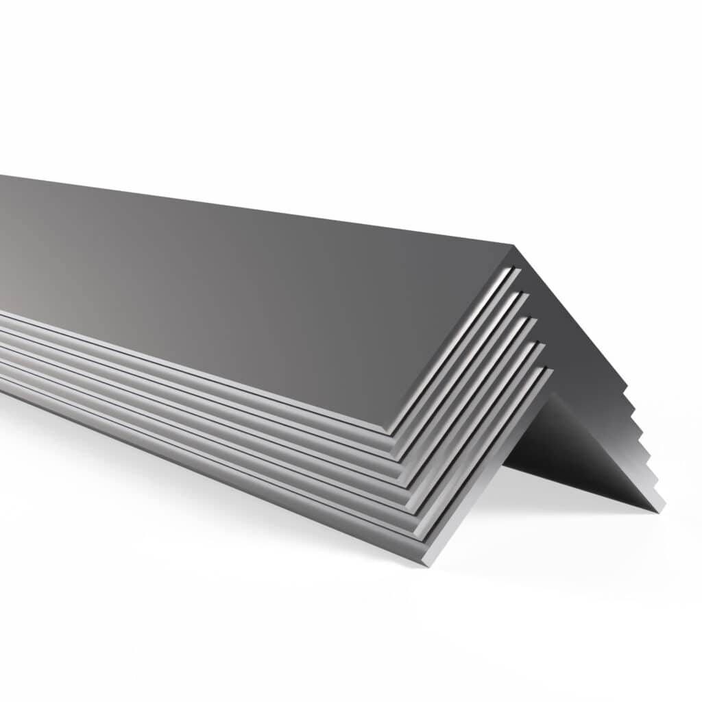 Architectural Aluminum Angles – Clear Anodized 6063-T6 Alloy Profiles for Trim, Framing & Millwork