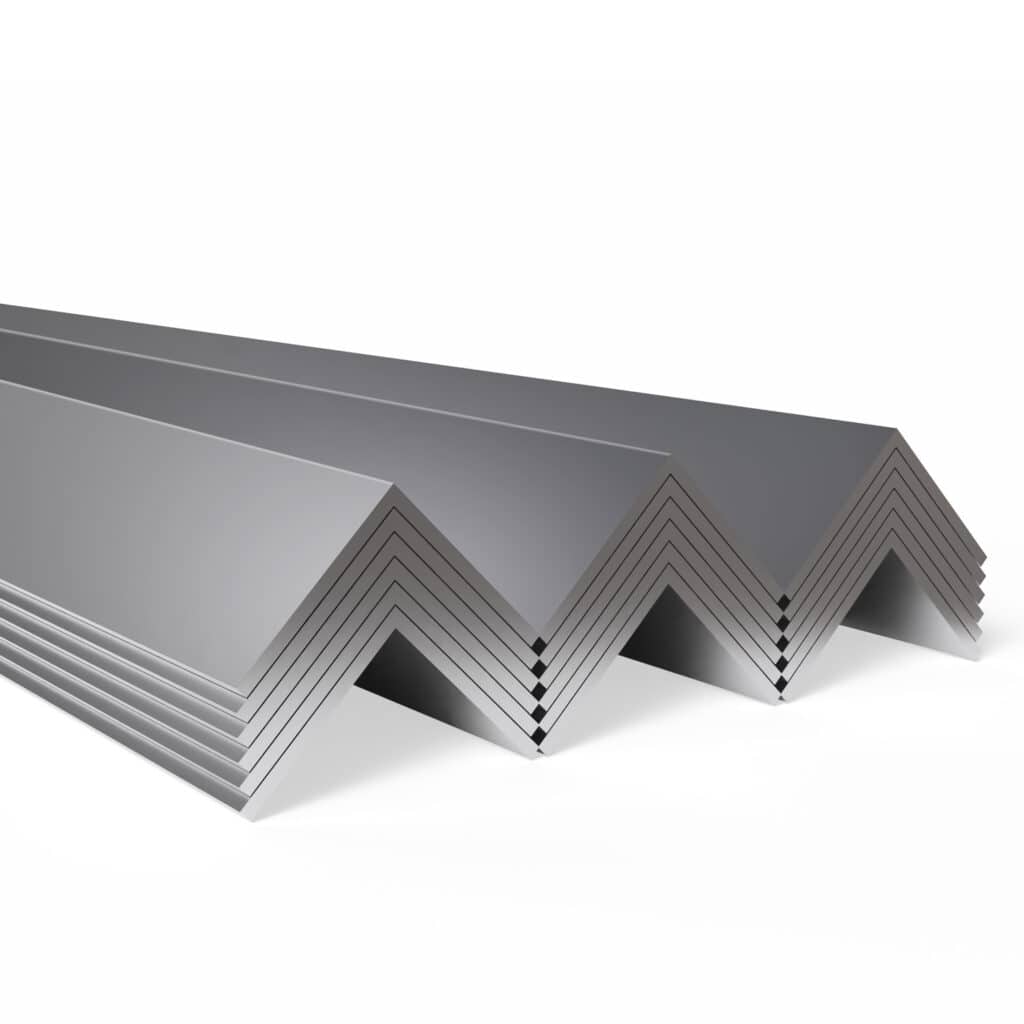 Architectural Aluminum Angles – Clear Anodized 6063-T6 Alloy Profiles for Trim, Framing & Millwork