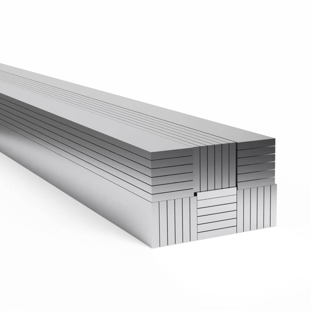 Architectural Aluminum Flat Bars – Clear Anodized 6063-T6 Alloy Profiles for Trim, Framing & Millwork