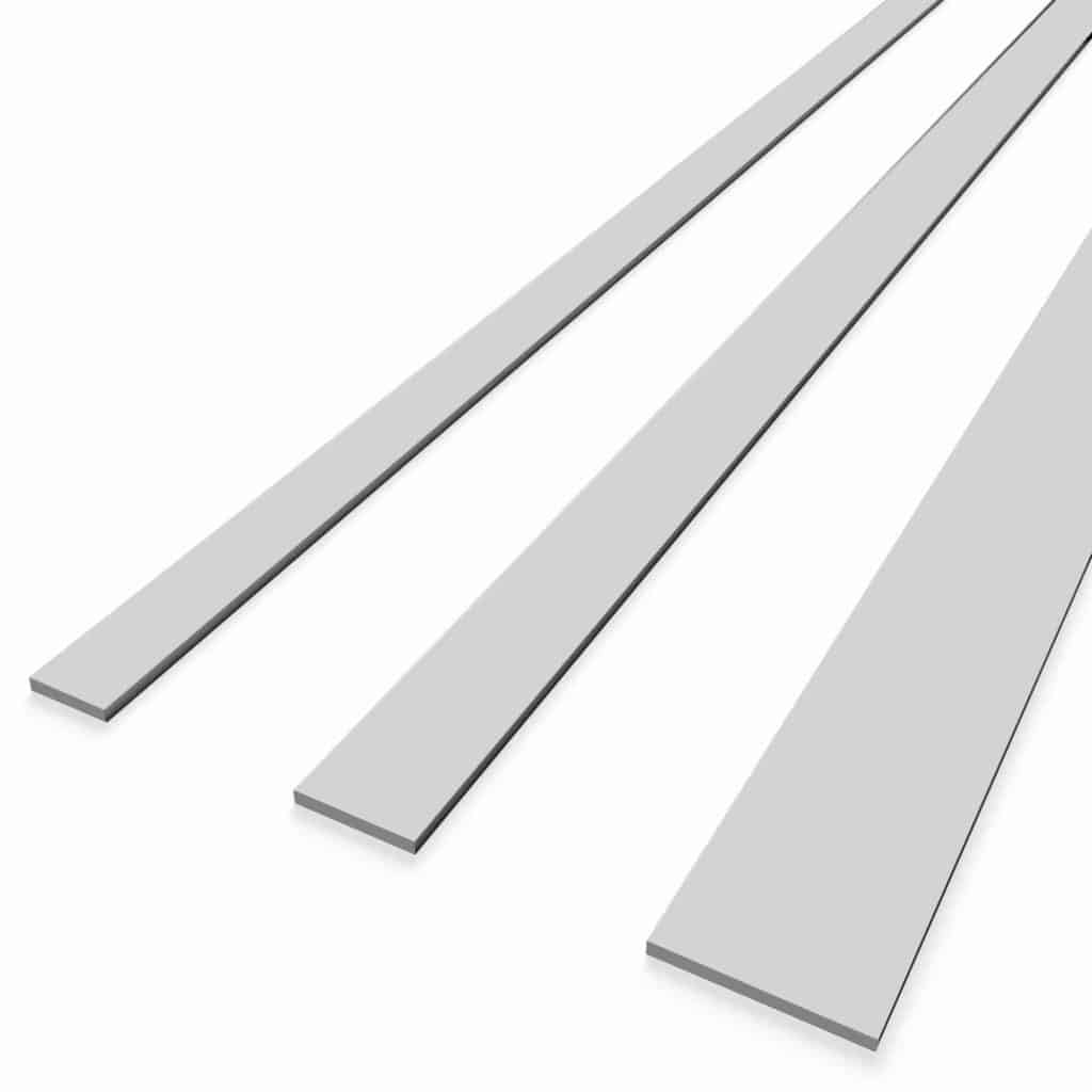 Architectural Aluminum Flat Bars – Clear Anodized 6063-T6 Alloy Profiles for Trim, Framing & Millwork