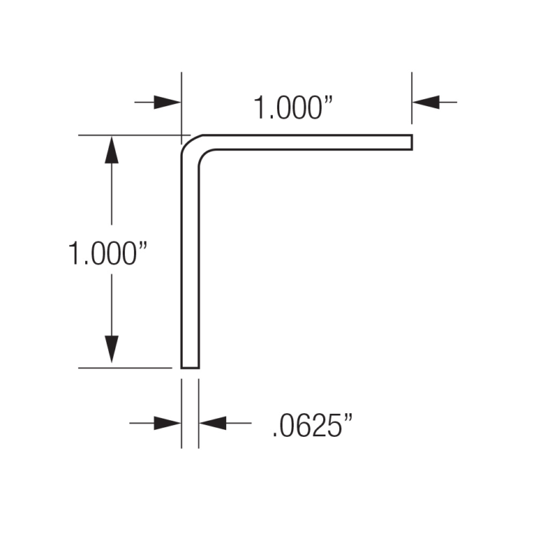 Monarch Metal Cladding & Rain Screen System - 000-003 1” System Closure