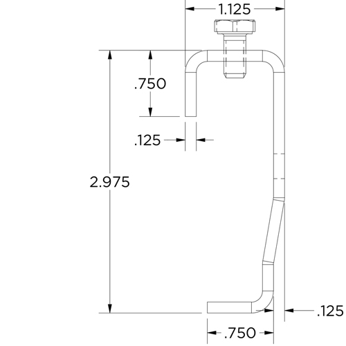 Monarch Metal Concealed Fastener System MFSTR-SSCLAD-1.5ADJ