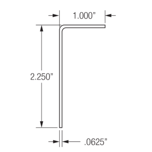 Monarch Metal Cladding & Rain Screen System - 210-000 2.25” System Closure