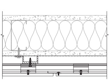 Monarch Metal Cladding and Rain Screen Systems - MFSTR-UCRAIL Concealed Fastener System Top Down View